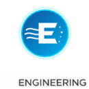 Circle and E Emblem